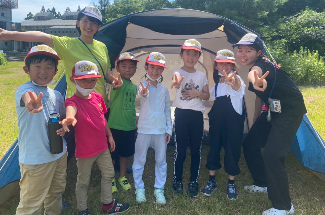 キャンプの様子