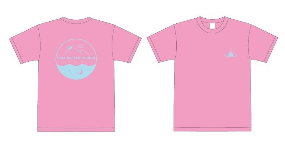 ガイアTシャツ（ピンク）のイメージ